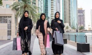 Arab Women in Abaya